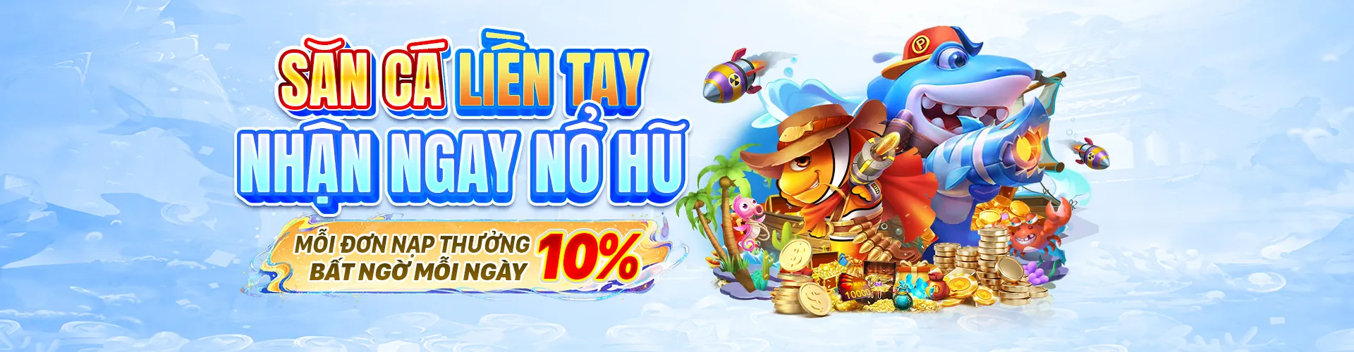 Hình ảnh đại dương rực rỡ với game bắn cá Sicbo Sunwin